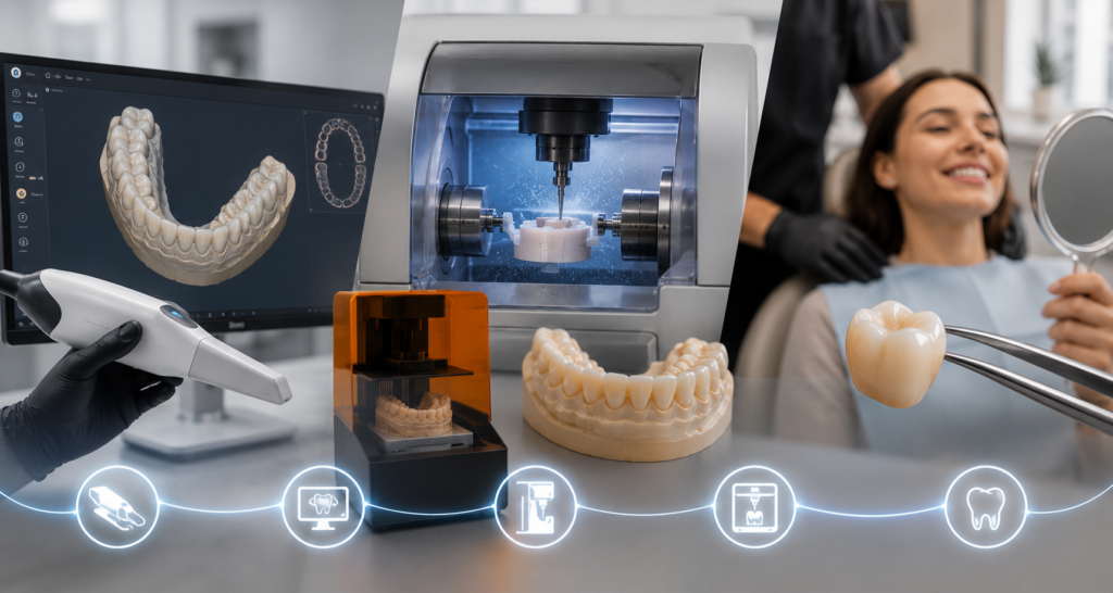 3D Dijital Üretim Teknolojileri ile Modern Diş Tedavileri